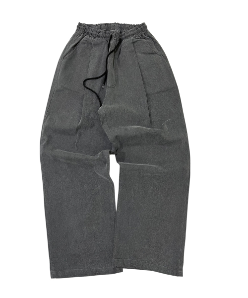 SK8ER ROCK(スケーターロック)の「ワンタックコットンワイドパンツ(ダークグレー)(その他パンツ・メンズ・その他・MEDIUM/LARGE)」の1枚目の写真