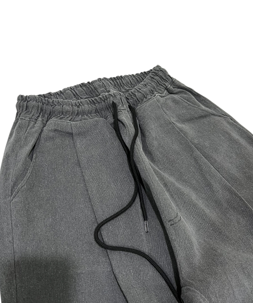 SK8ER ROCK(スケーターロック)の「ワンタックコットンワイドパンツ(ダークグレー)(その他パンツ・メンズ・その他・MEDIUM/LARGE)」の3枚目の写真