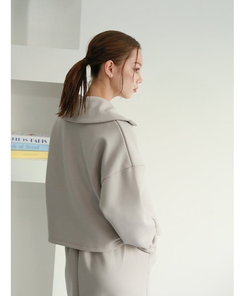 fifth（フィフス）の「【SETUP対応】ダンボールビッグカラープルオーバー（Tシャツ/カットソー・レディース・ブラウン/ブラック/グレイッシュベージュ・M）」の12枚目の写真