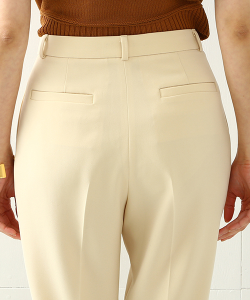 未使用 デミルクスビームス パンツ ベージュ Demi-Luxe BEAMS - Demi-Luxe BEAMS ベージュ ワイドパンツ XS