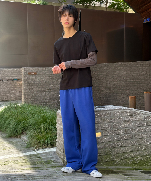 SIGNATURE（シグネチャ）の「ストレートラウンジトレーニングパンツ[ブルー]（スウェットパンツ・レディース・その他・LARGE/MEDIUM）」の6枚目の写真