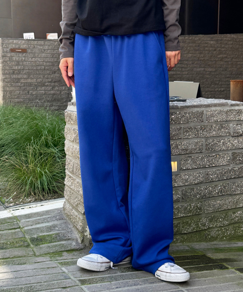 SIGNATURE（シグネチャ）の「ストレートラウンジトレーニングパンツ[ブルー]（スウェットパンツ・レディース・その他・LARGE/MEDIUM）」の7枚目の写真