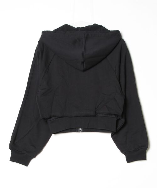 adidas（アディダス）の「SSTダブルフロントパーカー / アディダスオリジナルス adidas Originals（パーカー・レディース・ブラック・SMALL/X-SMALL/LARGE/MEDIUM/X-LARGE）」の5枚目の写真