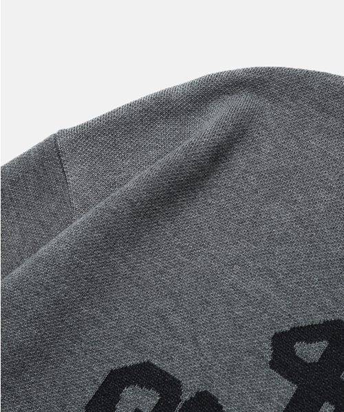 MOIF（モイフ）の「[AW26] アドバンスト クルーネックニット / グレー（ニット/セーター・メンズ・その他・2(M)/3(L)）」の4枚目の写真