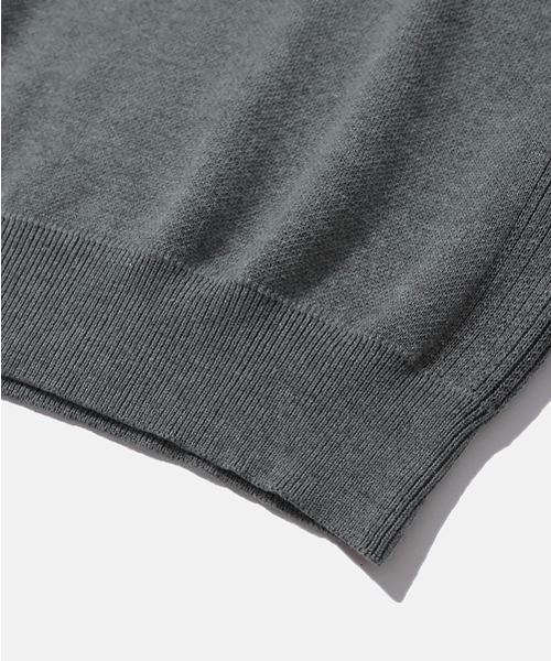 MOIF（モイフ）の「[AW26] アドバンスト クルーネックニット / グレー（ニット/セーター・メンズ・その他・2(M)/3(L)）」の7枚目の写真