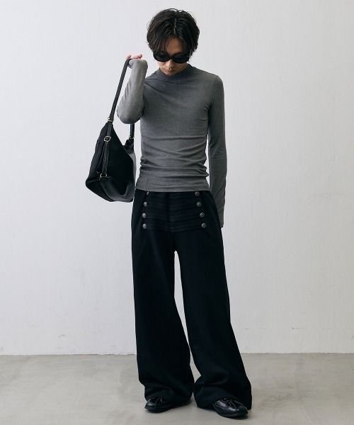Shoowtime(ショウタイム)の「Grunge Metal Belt 2Way Bag / グランジ メタルベルト 2WAYバッグ(ショルダーバッグ・メンズ・ブラウン/ブラック・FREE)」の9枚目の写真