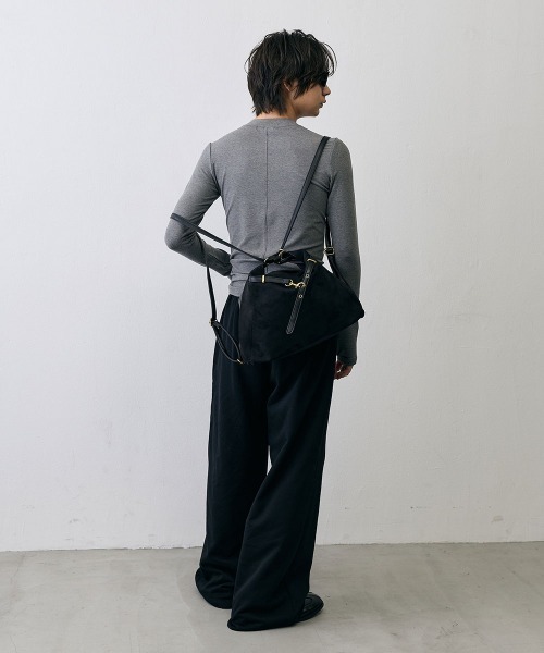 Shoowtime(ショウタイム)の「Grunge Metal Belt 2Way Bag / グランジ メタルベルト 2WAYバッグ(ショルダーバッグ・メンズ・ブラウン/ブラック・FREE)」の12枚目の写真