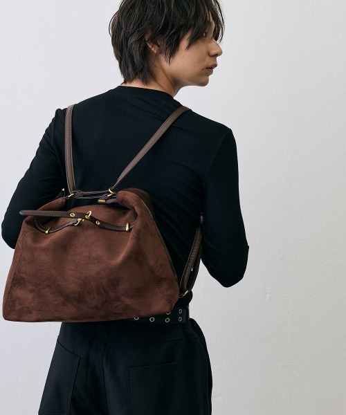 Shoowtime(ショウタイム)の「Grunge Metal Belt 2Way Bag / グランジ メタルベルト 2WAYバッグ(ショルダーバッグ・メンズ・ブラウン/ブラック・FREE)」の17枚目の写真