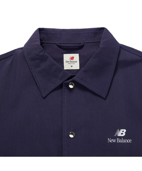 NEW BALANCE(ニューバランス)の「MADE in USA ウーブンジャケット(シャツ/ブラウス・メンズ・ダークパープル/モカ・SMALL/X-LARGE/LARGE/MEDIUM/XX-LARGE)」の7枚目の写真
