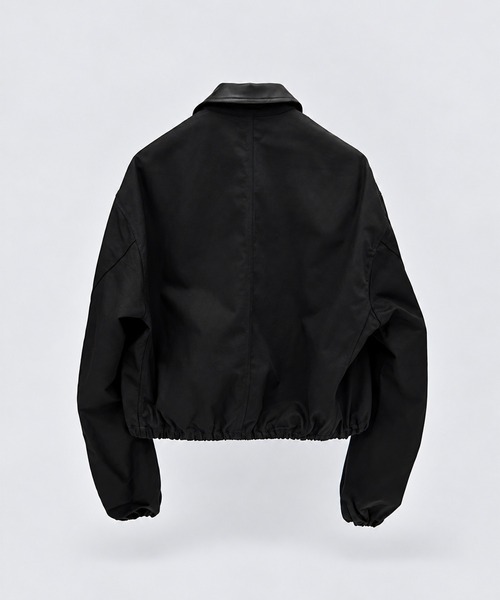 SHINYAKOZUKA(シンヤコヅカ)の「【SHINYAKOZUKA/シンヤコズカ】別注 KAPPOGI SLEEVES(ブルゾン・メンズ・ブラック/クリーム/ブラウン・M/S)」の18枚目の写真
