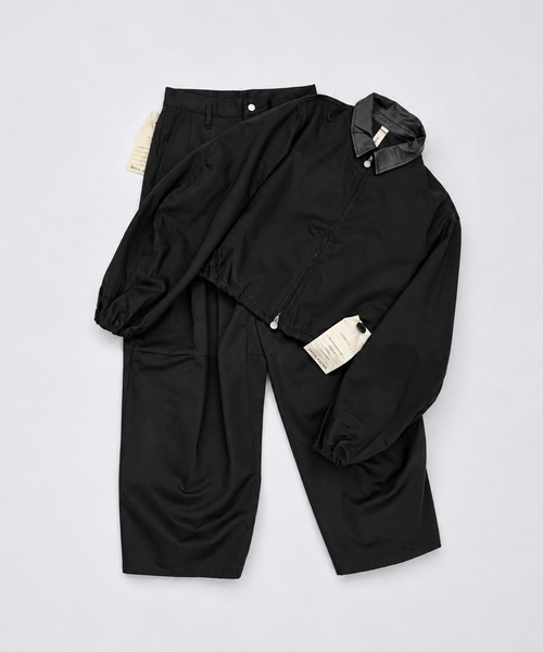 SHINYAKOZUKA(シンヤコヅカ)の「【SHINYAKOZUKA/シンヤコズカ】別注 KAPPOGI SLEEVES(ブルゾン・メンズ・ブラック/クリーム/ブラウン・M/S)」の13枚目の写真