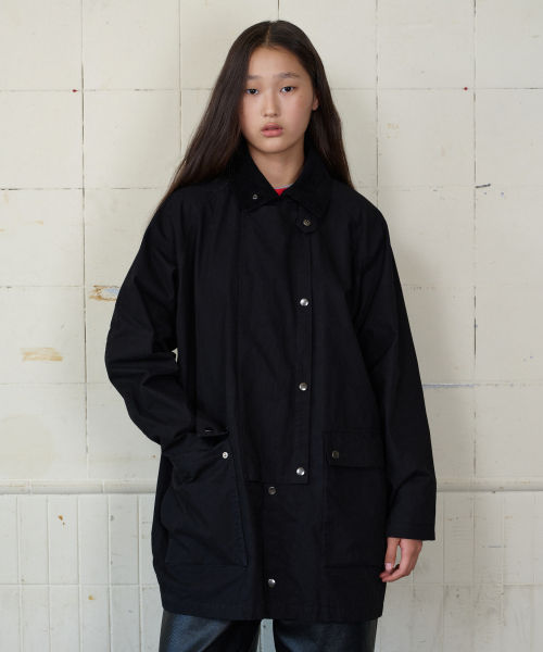 MOODBETTER(ムード ベター)の「COTTON WORK JACKET BLACK(その他アウター・レディース・その他・FREE)」の2枚目の写真