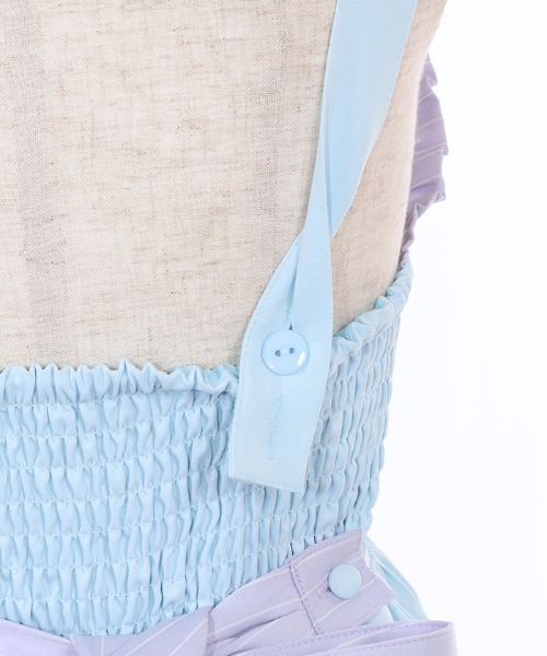 axes femme(アクシーズファム)の「ゴシックドールジャンスカ(ワンピース・レディース・ブラック/サックスブルー・MEDIUM)」の13枚目の写真