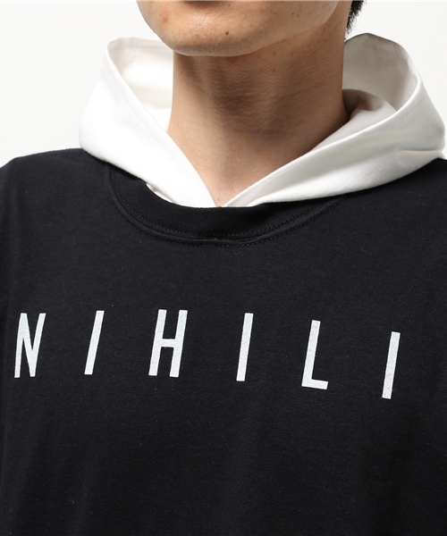 SPUT PERFORMANCE（スプットパフォーマンス）の「【SPUT PERFORMANCE】スプット パフォーマンス FLOC L/S TEE PARKA fridge限定（Tシャツ/カットソー・メンズ・ブラック/ピンク/グリーン/パープル・MEDIUM/LARGE/SMALL/X-LARGE）」の7枚目の写真