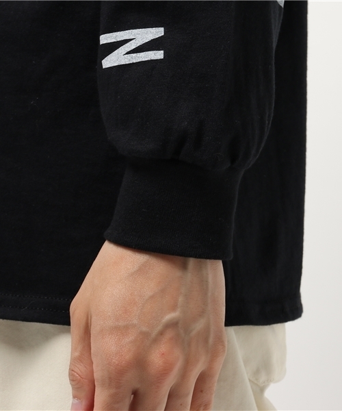 SPUT PERFORMANCE（スプットパフォーマンス）の「【SPUT PERFORMANCE】スプット パフォーマンス FLOC L/S TEE PARKA fridge限定（Tシャツ/カットソー・メンズ・ブラック/ピンク/グリーン/パープル・MEDIUM/LARGE/SMALL/X-LARGE）」の8枚目の写真