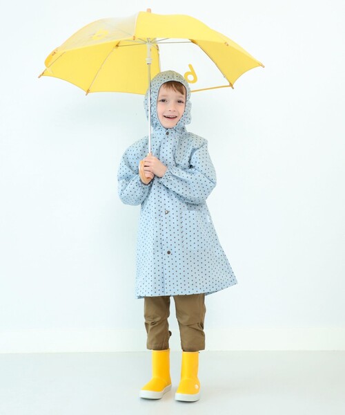 こども ビームス（コドモビームス）の「窓つき bロゴ 長傘 (40～50cm)（長傘・キッズ・ライトブルー/ピンク/イエロー・45cm/50cm/40cm）」の9枚目の写真