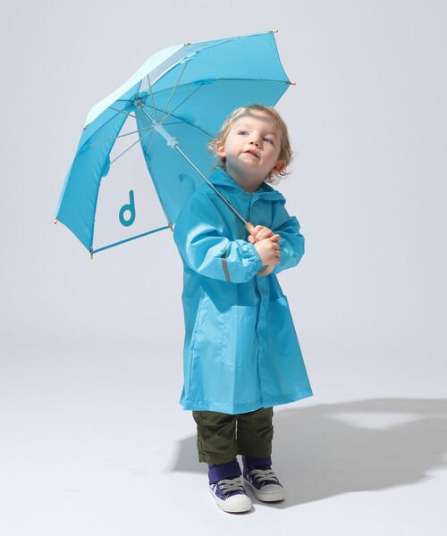 こども ビームス（コドモビームス）の「窓つき bロゴ 長傘 (40～50cm)（長傘・キッズ・ライトブルー/ピンク/イエロー・45cm/50cm/40cm）」の11枚目の写真