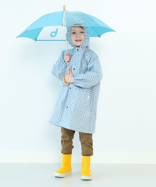 こども ビームス（コドモビームス）の「窓つき bロゴ 長傘 (40～50cm)（長傘・キッズ・ライトブルー/ピンク/イエロー・45cm/50cm/40cm）」の12枚目の写真