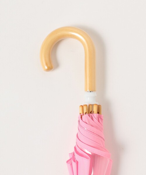 こども ビームス（コドモビームス）の「窓つき bロゴ 長傘 (40～50cm)（長傘・キッズ・ライトブルー/ピンク/イエロー・45cm/50cm/40cm）」の14枚目の写真