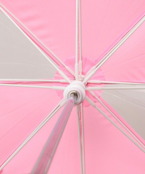 こども ビームス（コドモビームス）の「窓つき bロゴ 長傘 (40～50cm)（長傘・キッズ・ライトブルー/ピンク/イエロー・45cm/50cm/40cm）」の16枚目の写真