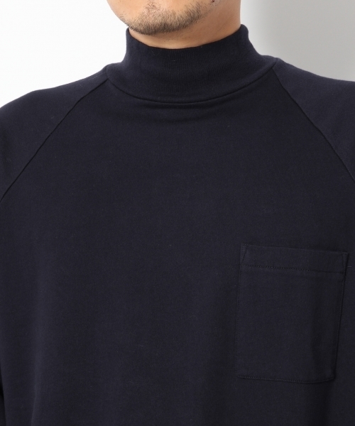 GLOBAL WORK(グローバルワーク)の「インレイモックネック長袖T/725458(Tシャツ/カットソー・メンズ・ネイビー/グレー/ホワイト・SMALL/MEDIUM/LARGE/X-LARGE)」の12枚目の写真