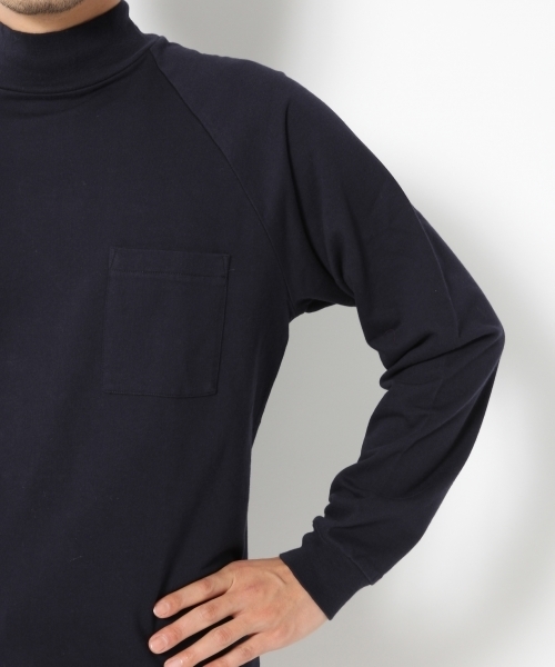 GLOBAL WORK(グローバルワーク)の「インレイモックネック長袖T/725458(Tシャツ/カットソー・メンズ・ネイビー/グレー/ホワイト・SMALL/MEDIUM/LARGE/X-LARGE)」の13枚目の写真