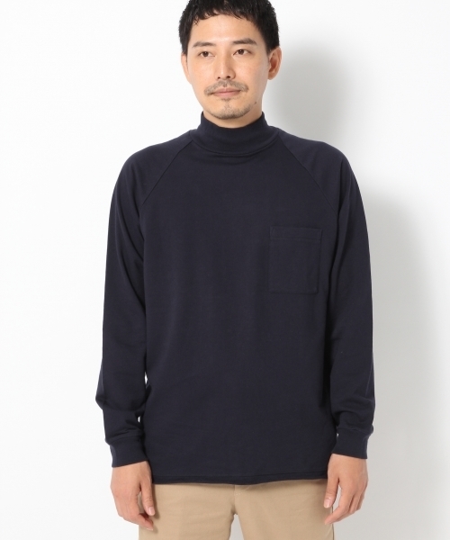 GLOBAL WORK(グローバルワーク)の「インレイモックネック長袖T/725458(Tシャツ/カットソー・メンズ・ネイビー/グレー/ホワイト・SMALL/MEDIUM/LARGE/X-LARGE)」の18枚目の写真