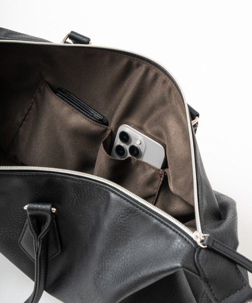 TRANSIT GATE（トランジットゲート）の「Transit Gate G1 ボストン トートバッグ ショルダーバッグ（ボストンバッグ・メンズ・ネイビー/ブラック/ブラウン/グレー/ダークグレー・FREE）」の7枚目の写真