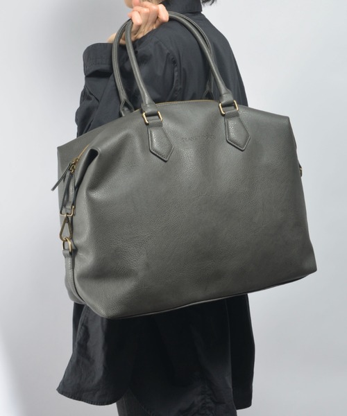 TRANSIT GATE（トランジットゲート）の「Transit Gate G1 ボストン トートバッグ ショルダーバッグ（ボストンバッグ・メンズ・ネイビー/ブラック/ブラウン/グレー/ダークグレー・FREE）」の15枚目の写真