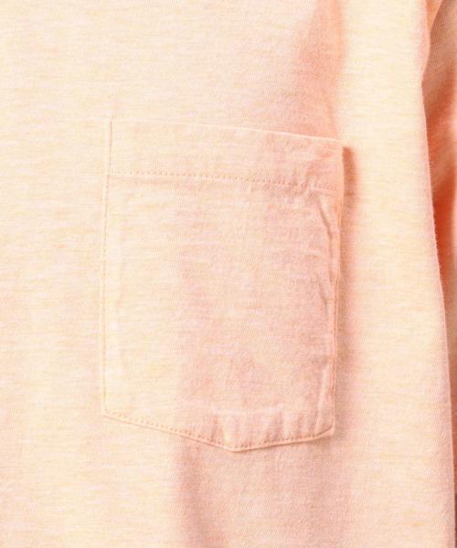 BEAUTY&YOUTH UNITED ARROWS(ビューティーアンドユースユナイテッドアローズ)の「BY チューブ 1ポケット Tシャツ-MADE IN JAPAN- :◆(Tシャツ/カットソー・メンズ・ネイビー/ホワイト/ライトブルー/グレー/シャーベット・X-LARGE/LARGE/MEDIUM/SMALL)」の19枚目の写真