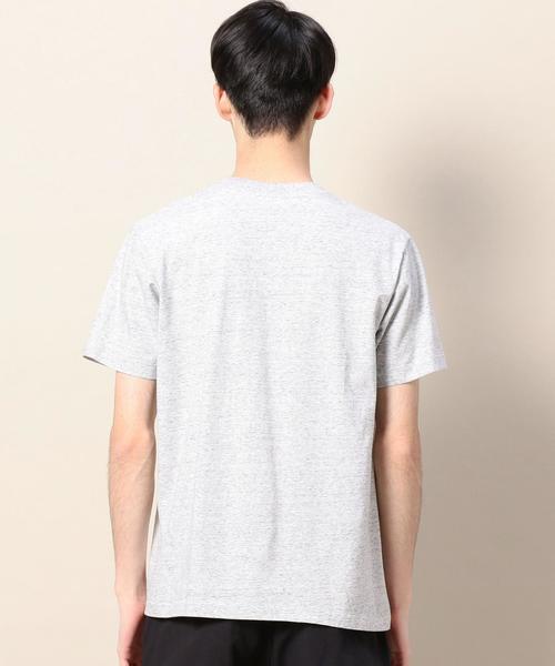 BEAUTY&YOUTH UNITED ARROWS(ビューティーアンドユースユナイテッドアローズ)の「BY チューブ 1ポケット Tシャツ-MADE IN JAPAN- :◆(Tシャツ/カットソー・メンズ・ネイビー/ホワイト/ライトブルー/グレー/シャーベット・X-LARGE/LARGE/MEDIUM/SMALL)」の22枚目の写真