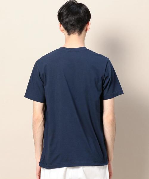 BEAUTY&YOUTH UNITED ARROWS(ビューティーアンドユースユナイテッドアローズ)の「BY チューブ 1ポケット Tシャツ-MADE IN JAPAN- :◆(Tシャツ/カットソー・メンズ・ネイビー/ホワイト/ライトブルー/グレー/シャーベット・X-LARGE/LARGE/MEDIUM/SMALL)」の13枚目の写真