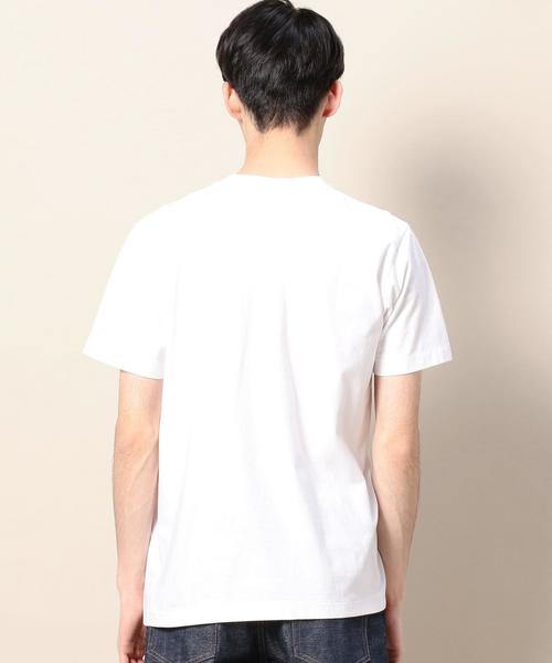 BEAUTY&YOUTH UNITED ARROWS(ビューティーアンドユースユナイテッドアローズ)の「BY チューブ 1ポケット Tシャツ-MADE IN JAPAN- :◆(Tシャツ/カットソー・メンズ・ネイビー/ホワイト/ライトブルー/グレー/シャーベット・X-LARGE/LARGE/MEDIUM/SMALL)」の16枚目の写真