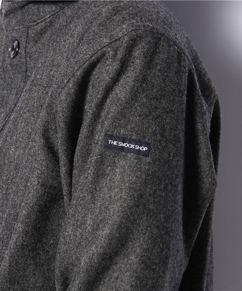 fennica（フェニカ）の「THE SMOCK SHOP / フランネルプルオーバー（シャツ/ブラウス・レディース・ブラック系その他/ネイビー・SMALL）」の9枚目の写真