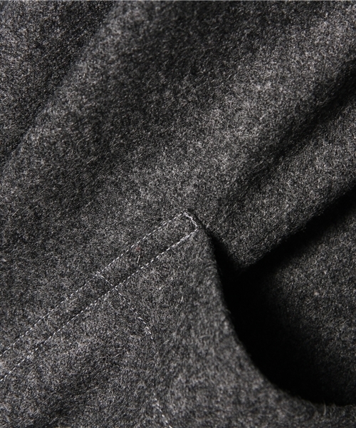 fennica（フェニカ）の「THE SMOCK SHOP / フランネルプルオーバー（シャツ/ブラウス・レディース・ブラック系その他/ネイビー・SMALL）」の3枚目の写真