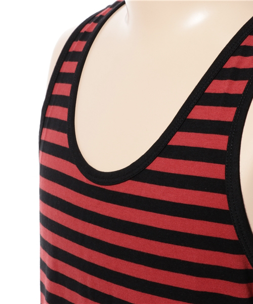 WEGO(ウィゴー)の「WEGO/リヨセルロングタンクトップ(タンクトップ・メンズ・レッド系その他5/杢グレー/ホワイト/ホワイト系その他5/オレンジ系その他6/イエロー系その他6/ブルー系その他5・MEDIUM/LARGE/SMALL)」の10枚目の写真