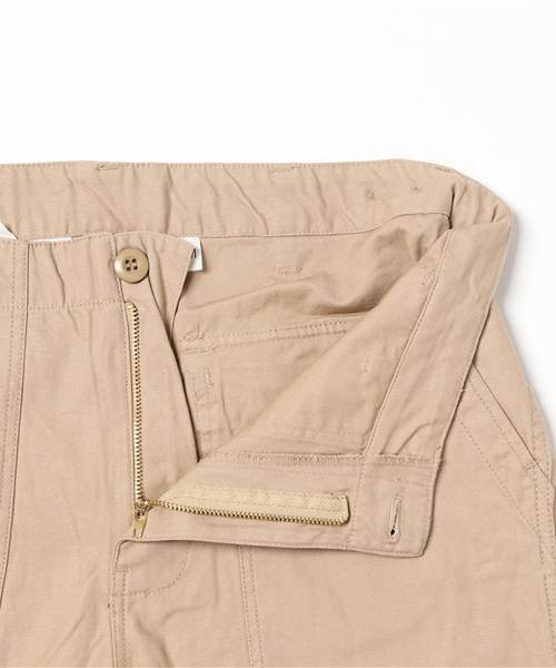 HOUSTON(ヒューストン)の「HOUSTON/ FATIGUE SHORT(その他パンツ・メンズ・オリーブドラブ/カーキ・SMALL/LARGE/X-LARGE/MEDIUM)」の7枚目の写真