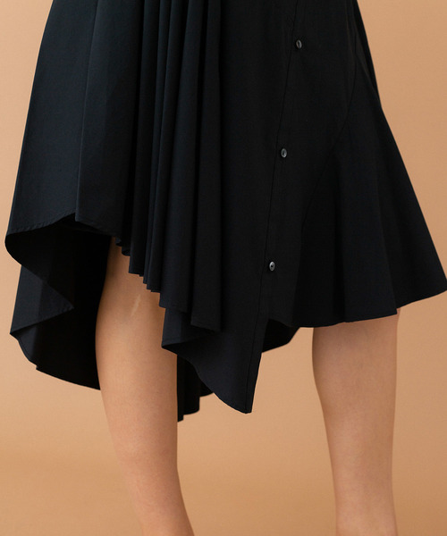 ストライプアシメスカート（スカート）｜UNITED TOKYO（ユナイテッド