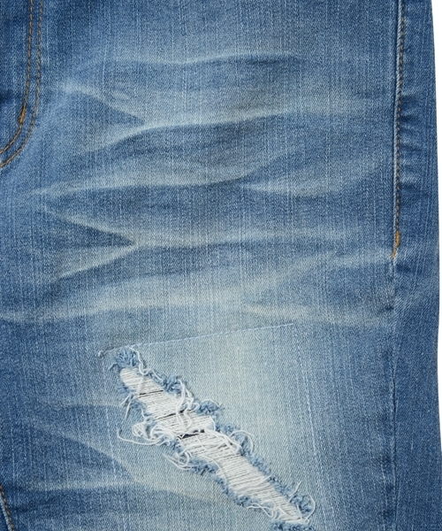 CAMBIO（カンビオ）の「mp5416-Damage Repair Skinny Denim Pants（デニムパンツ・メンズ・インディゴブルー/ブルー系その他・L/M/S）」の13枚目の写真