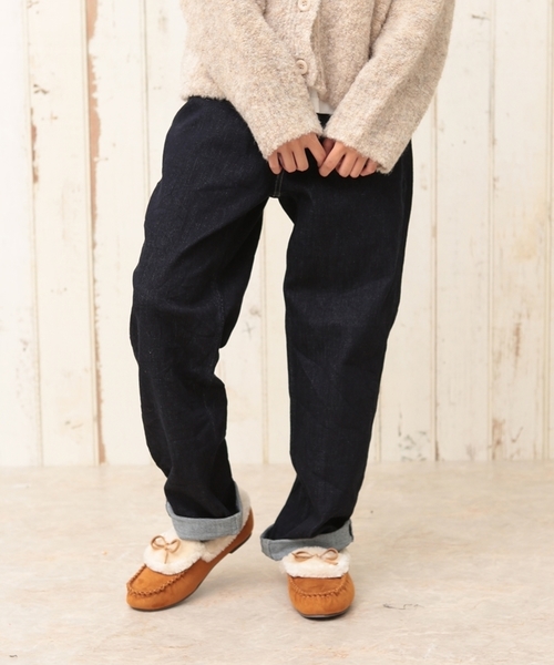 cepo（セポ）の「デニムディスカバークロップド（デニムパンツ・レディース・インディゴブルー/ワンウォッシュ/ダークインディゴブルー・L/M/S）」の14枚目の写真