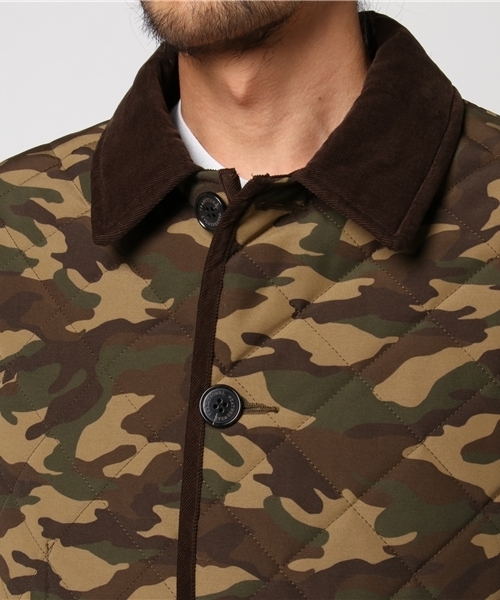 Traditional Weatherwear(トラディショナルウェザーウェア)の「【MEN'S】WAVERLY / ウェーヴァリー(ステンカラーコート・メンズ・カモフラージュ・40/36/38)」の3枚目の写真