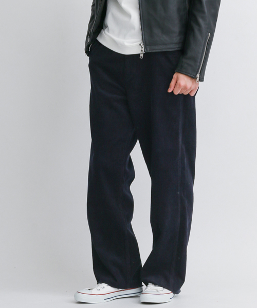 URBAN RESEARCH Sonny Label(アーバンリサーチサニーレーベル)の「コーデュロイカットオフワイドパンツ(その他パンツ・メンズ・ネイビー/ブラウン/ブルー・MEDIUM/LARGE)」の18枚目の写真