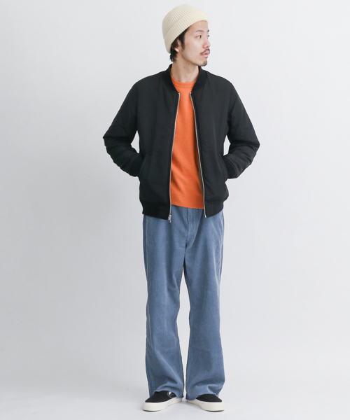 URBAN RESEARCH Sonny Label(アーバンリサーチサニーレーベル)の「コーデュロイカットオフワイドパンツ(その他パンツ・メンズ・ネイビー/ブラウン/ブルー・MEDIUM/LARGE)」の21枚目の写真