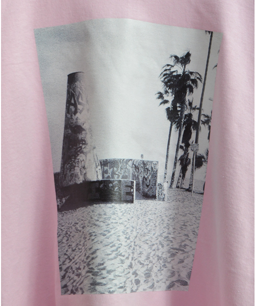 SURF/BRAND（サーフブランド）の「SURF/BRAND サーフブランド Desert SB18SS006（Tシャツ/カットソー・メンズ・ホワイト/グレー/ピンク・L/XL/M/S）」の8枚目の写真