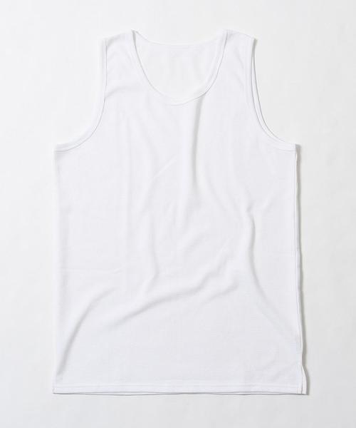 coen（コーエン）の「(吸水速乾)ワッフルレイヤードタンクトップ（タンクトップ・メンズ・ホワイト/グレー・X-LARGE/MEDIUM/SMALL/LARGE）」の8枚目の写真