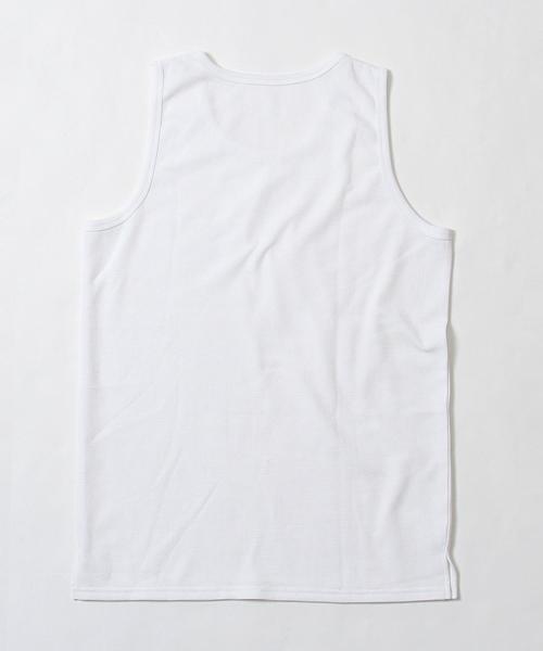 coen（コーエン）の「(吸水速乾)ワッフルレイヤードタンクトップ（タンクトップ・メンズ・ホワイト/グレー・X-LARGE/MEDIUM/SMALL/LARGE）」の3枚目の写真