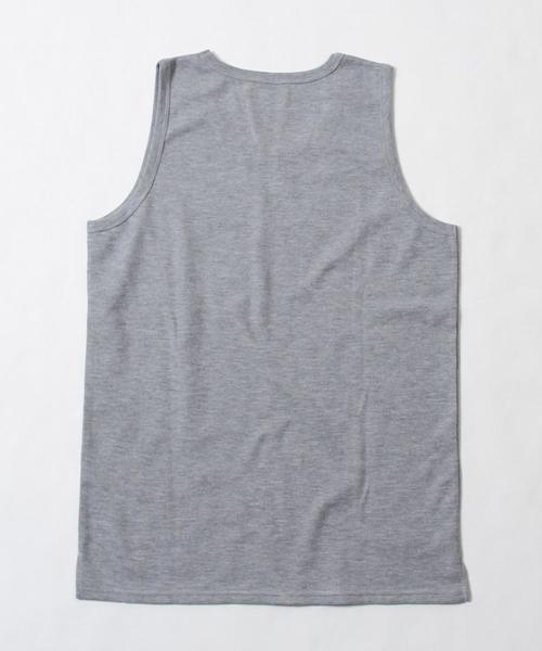 coen（コーエン）の「(吸水速乾)ワッフルレイヤードタンクトップ（タンクトップ・メンズ・ホワイト/グレー・X-LARGE/MEDIUM/SMALL/LARGE）」の4枚目の写真