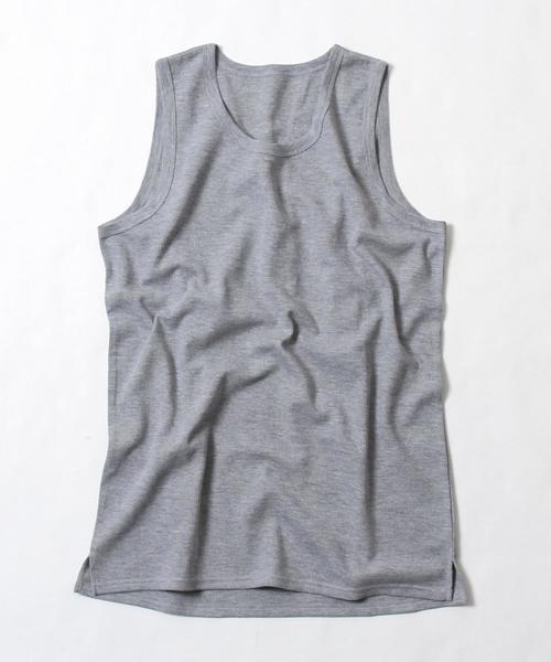 coen（コーエン）の「(吸水速乾)ワッフルレイヤードタンクトップ（タンクトップ・メンズ・ホワイト/グレー・X-LARGE/MEDIUM/SMALL/LARGE）」の15枚目の写真
