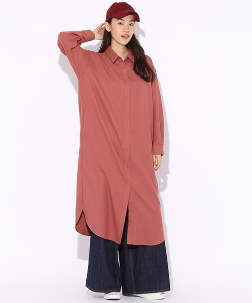 Niko And ニコアンド の Tr起毛シャツワンピース Niko And ワンピース Wear