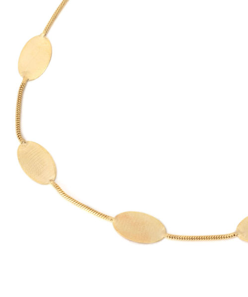 SHIPS（シップス）の「EneidaFranca:プレートショートネックレス（ネックレス・レディース・ゴールド・ONE SIZE）」の2枚目の写真